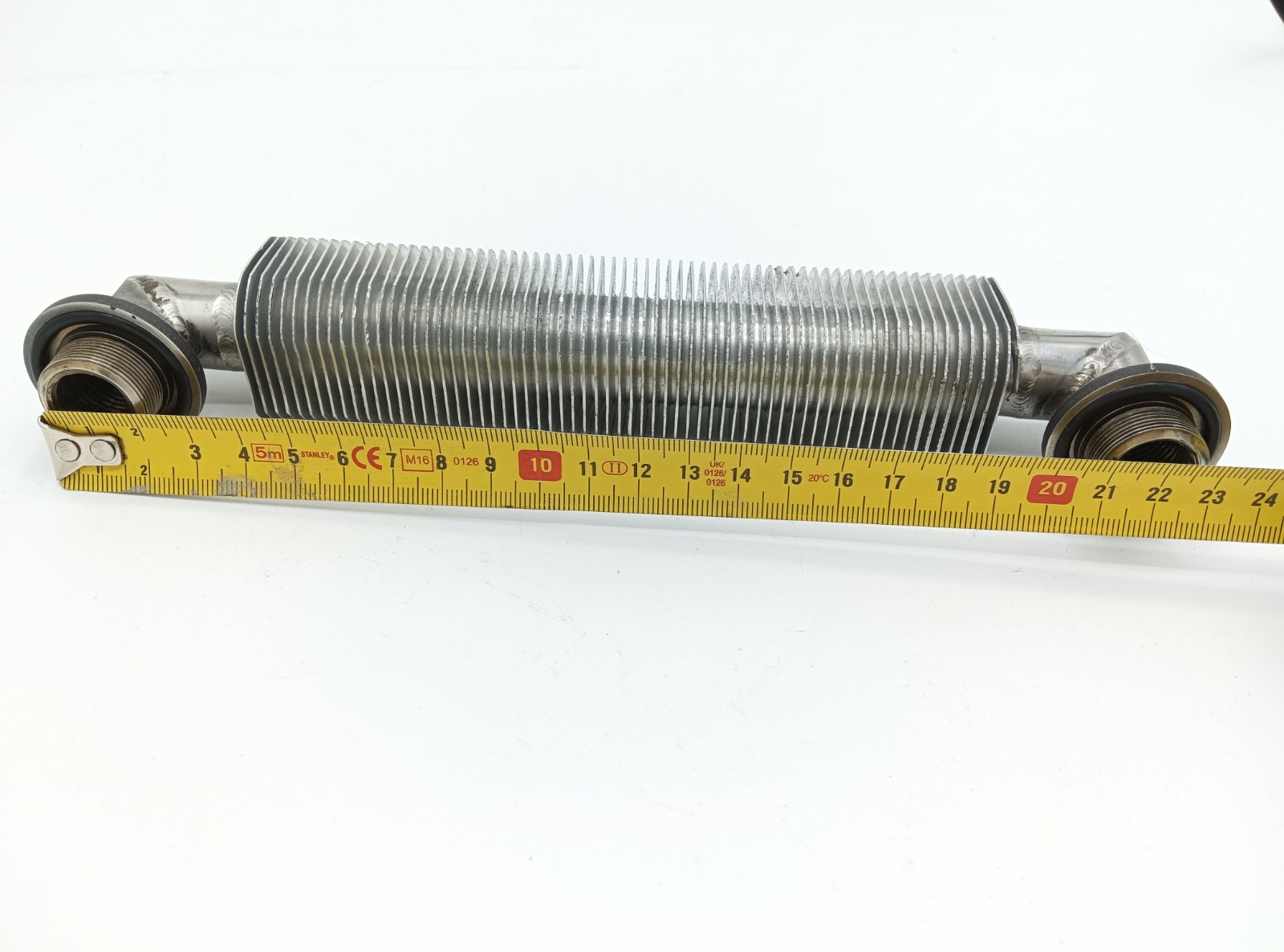 Oil Cooler for Cadillac, Opel & Saab | OEM Cross Reference: 90412391, 93176626, 0650792 | Stainless Steel