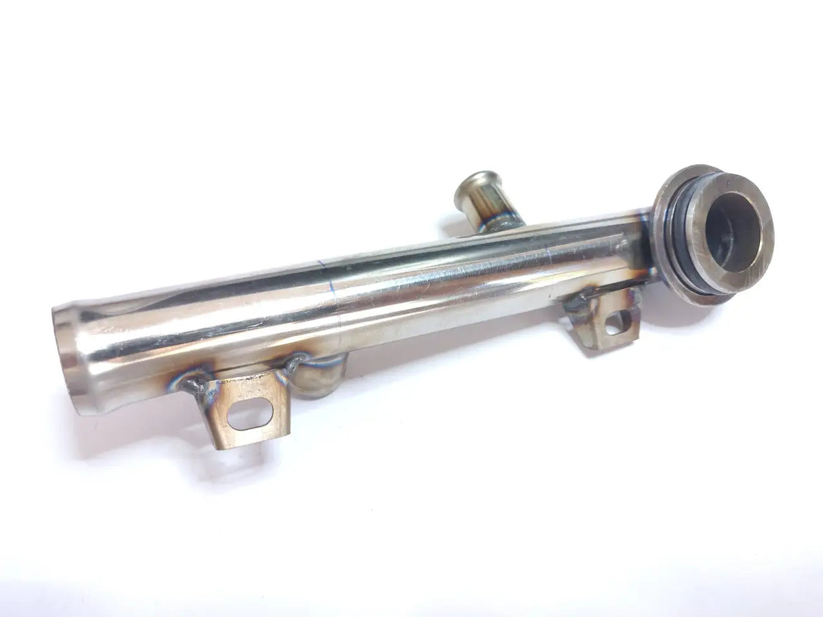 Flange Water Pipe Coolant Hose Connector for BMW | OEM Cross Reference: 11531714738 | Stainless Steel
