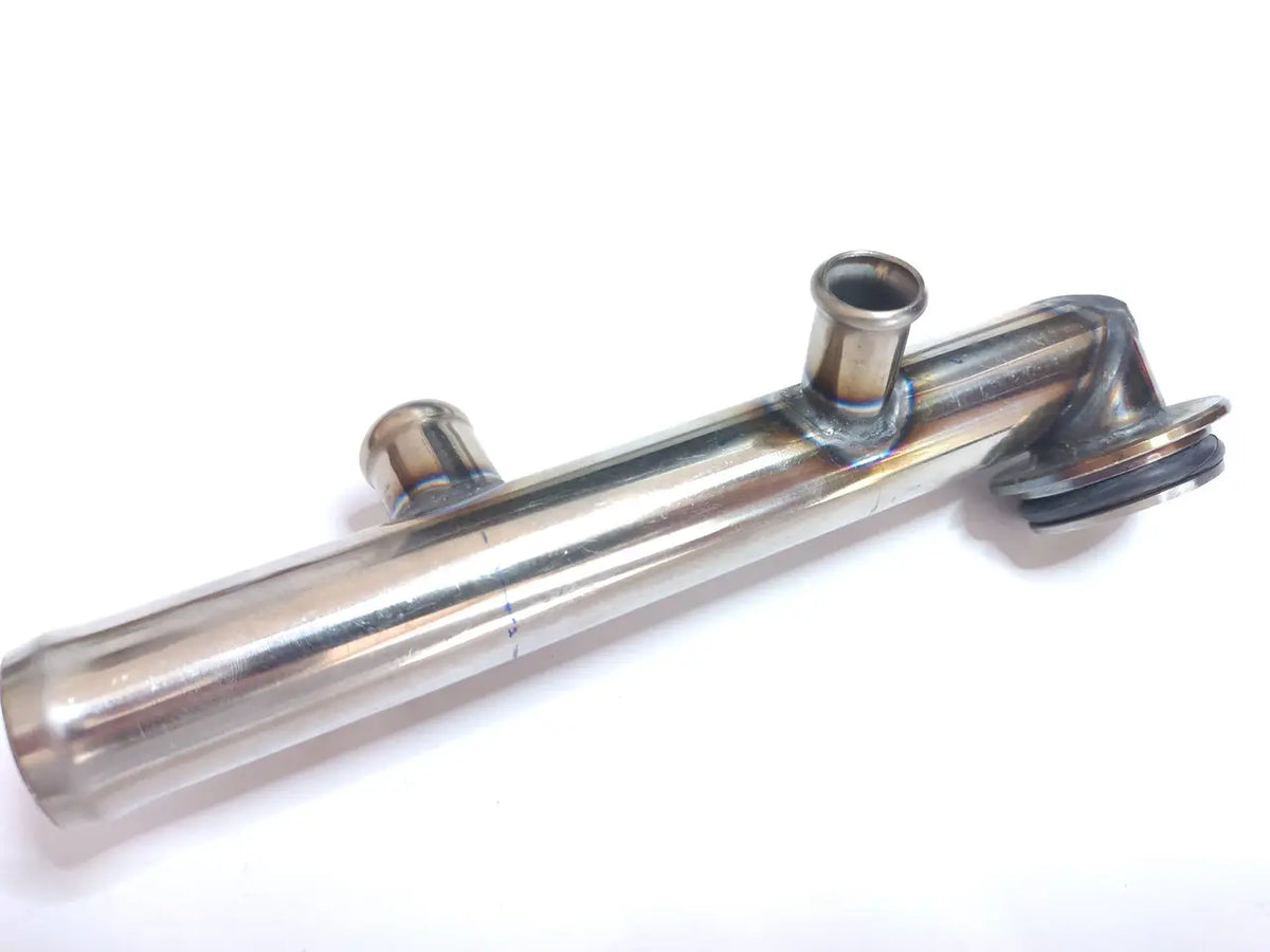 Flange Water Pipe Coolant Hose Connector for BMW | OEM Cross Reference: 11531714738 | Stainless Steel