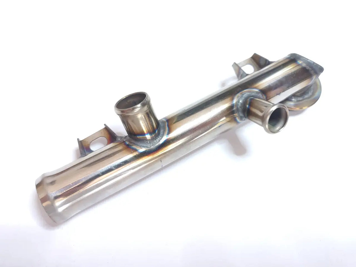 Flange Water Pipe Coolant Hose Connector for BMW | OEM Cross Reference: 11531714738 | Stainless Steel