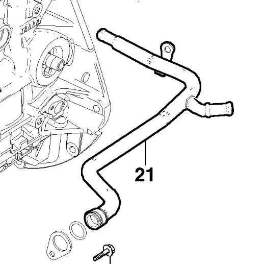 Cooling System Replacement Part for Chevrolet & Daewoo | OEM Cross Reference: 25186426 | Stainless Steel