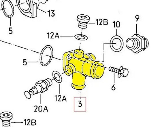 Coolant Pipe for Audi & Volkswagen | OEM Cross Reference: 068121133M | Stainless Steel