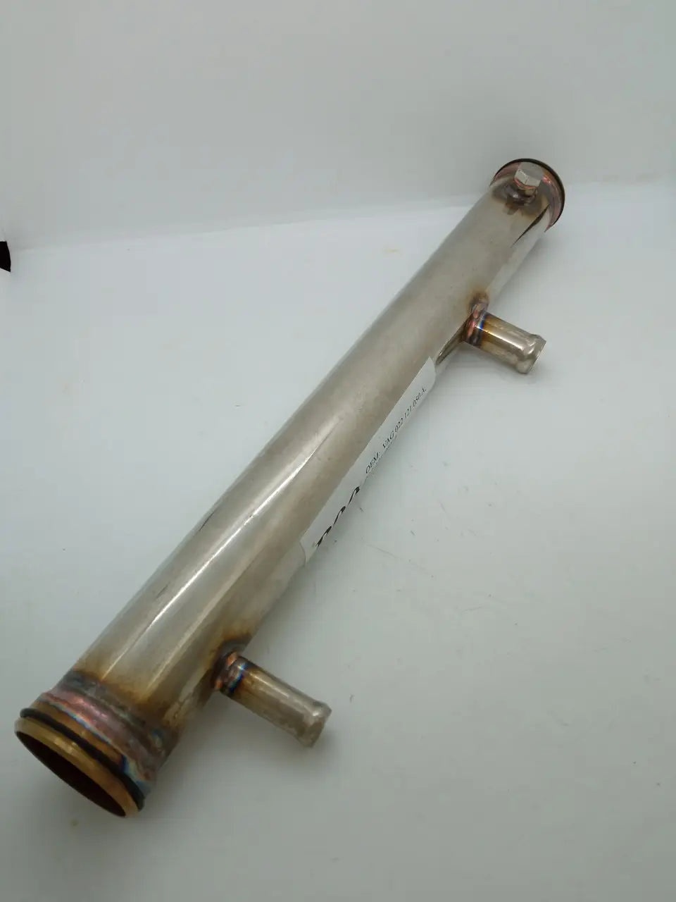 Thermostat Tube for Seat & Volkswagen | OEM Cross Reference: 022121050A, 022121085A | Stainless Steel