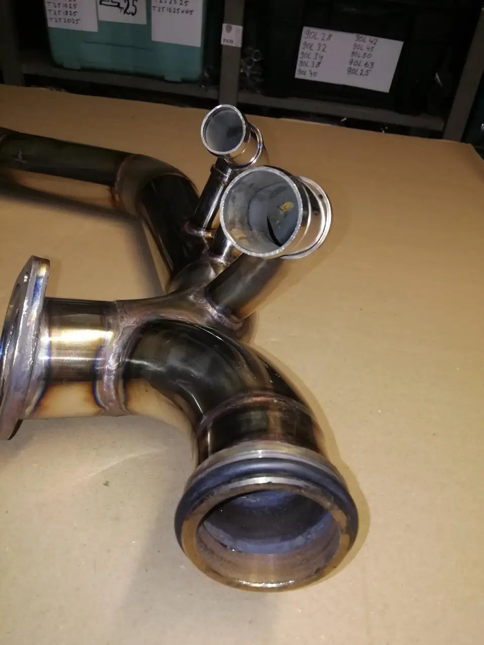 Coolant Pipe for Volvo | OEM Cross Reference: 21466103, 21264786 | Stainless Steel