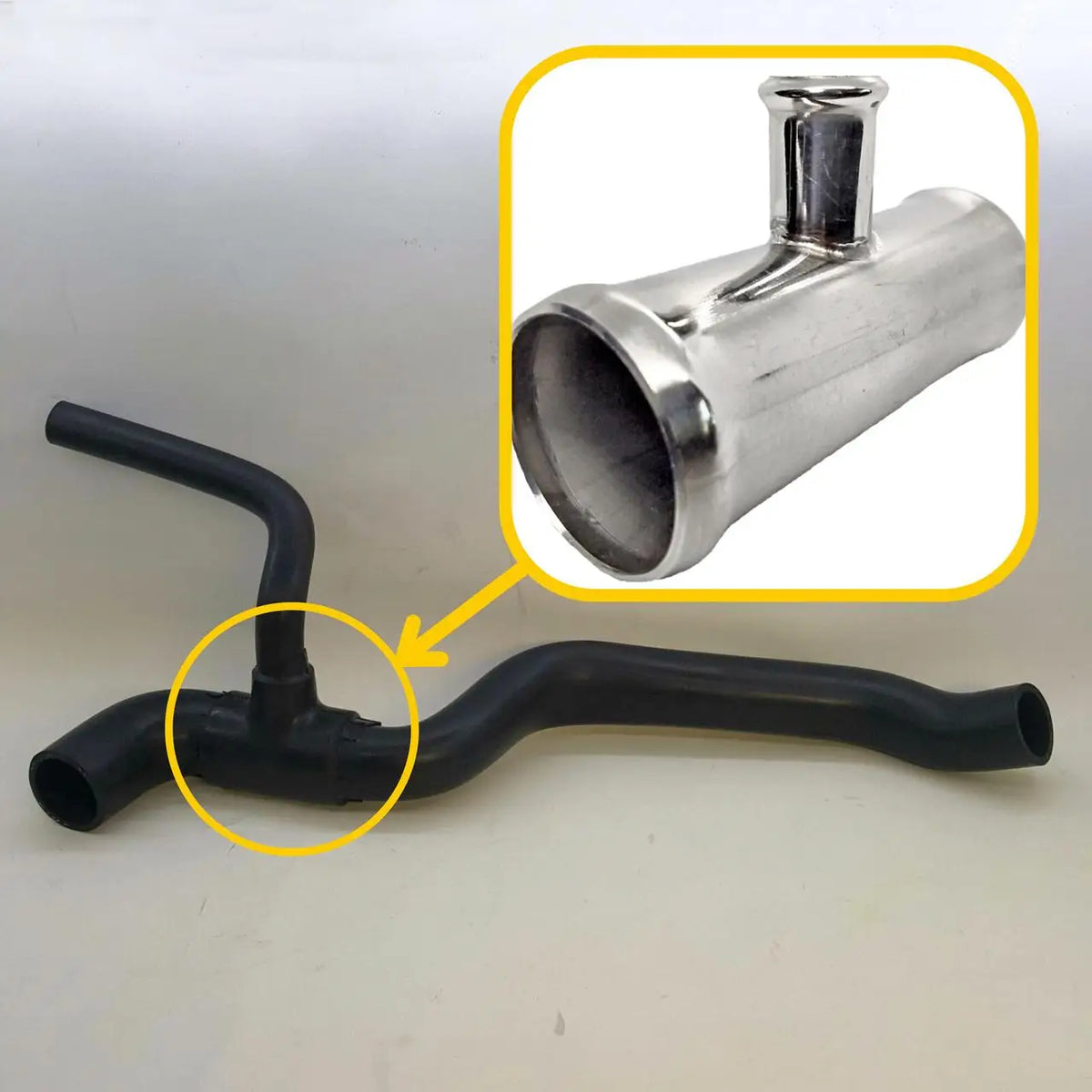 T-Piece for Opel | OEM Cross Reference: 90215665, 1336405, 90007684, 1337002, 90348446, 1336433, 1336473, 90215337, 90299304 | Stainless Steel
