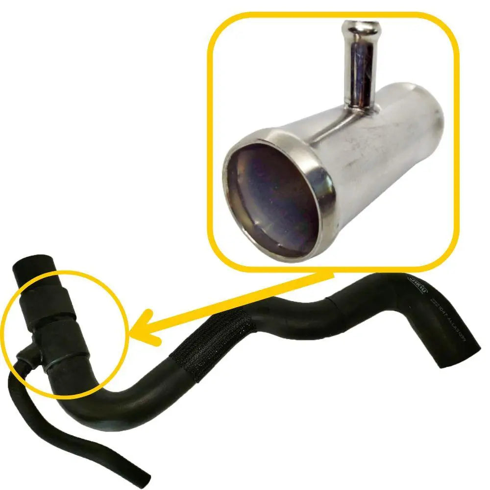 T-Piece for Toyota | OEM Cross Reference: 16571-28250 | Stainless Steel