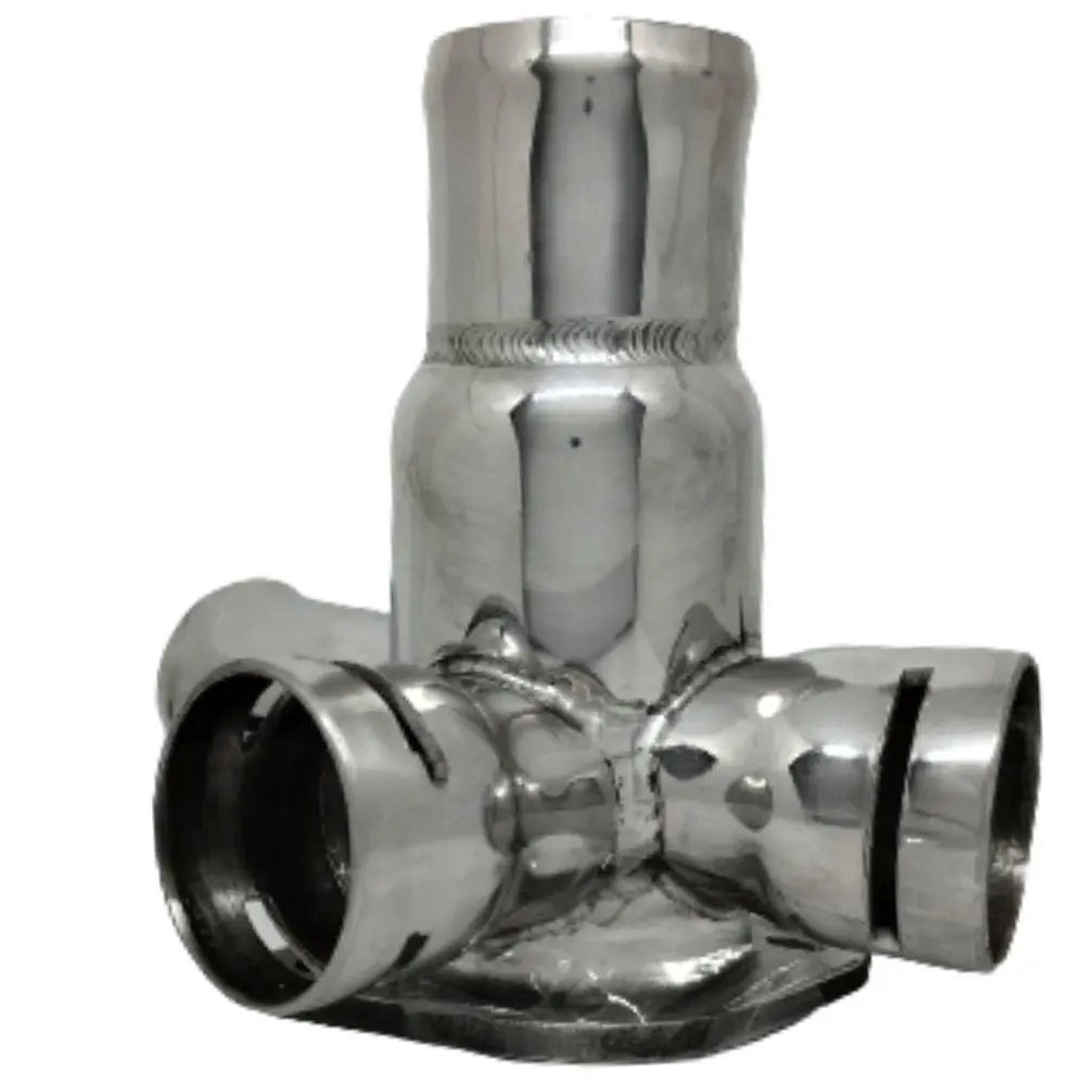 Coolant Flange for Audi, Seat & Volkswagen | OEM Cross Reference: 068121132, 068121133AB | Stainless Steel