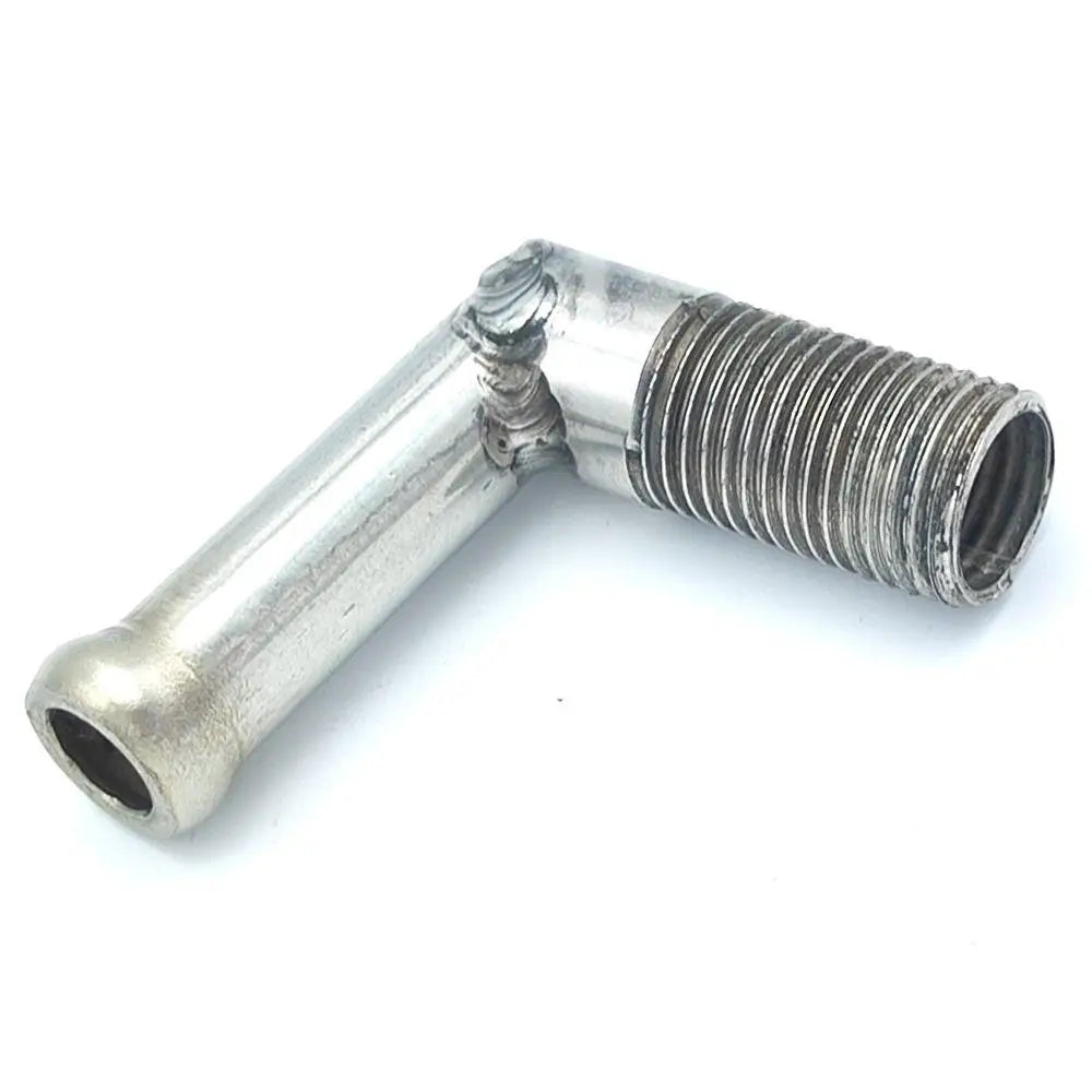 Thermostat Fitting for Chevrolet, Daewoo & Opel | OEM Cross Reference: 90573326, 96414627R, 1338331R, 1338331, 1338003, 9129907, 1228420, 95517651 | Stainless Steel
