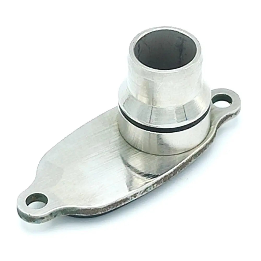 Thermostat Flange for Volkswagen | OEM Cross Reference: 16322-11081, 16322-11091, 06K121111P | Stainless Steel