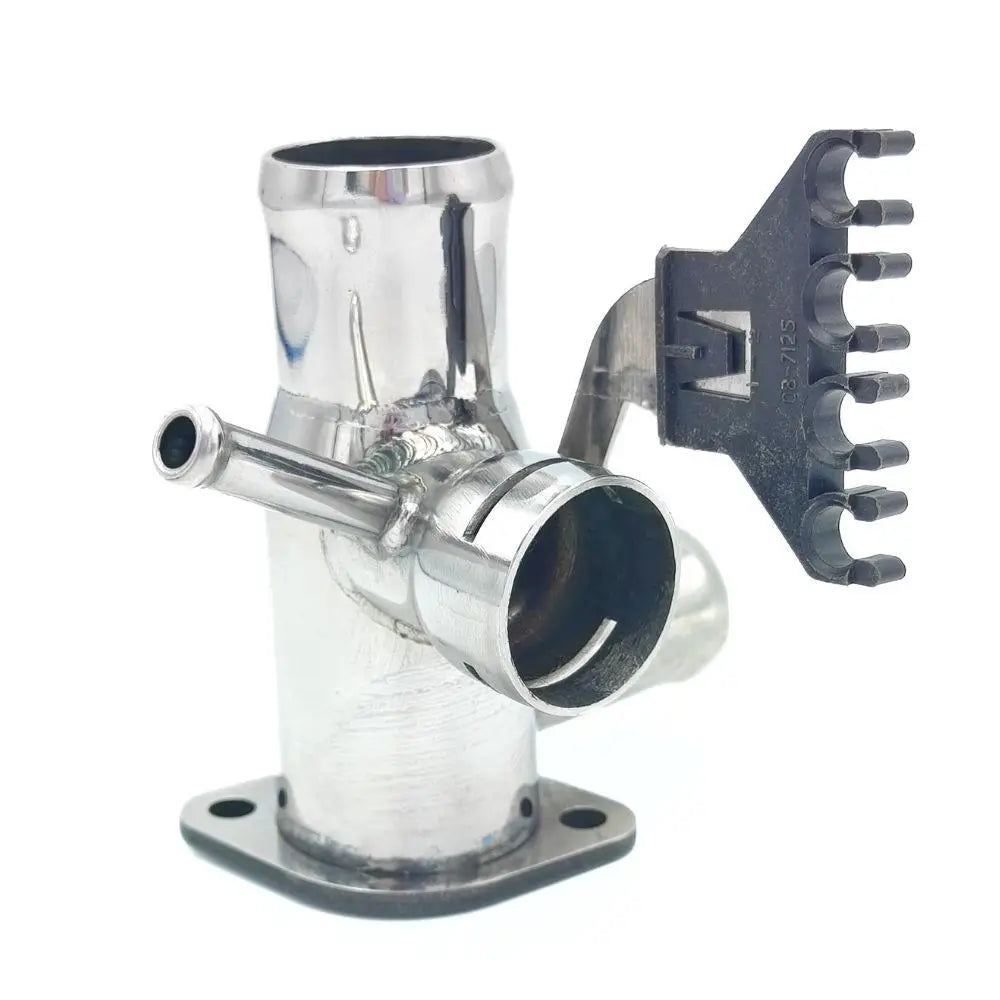 Coolant Flange for Seat & Volkswagen | OEM Cross Reference: 037121133E | Stainless Steel