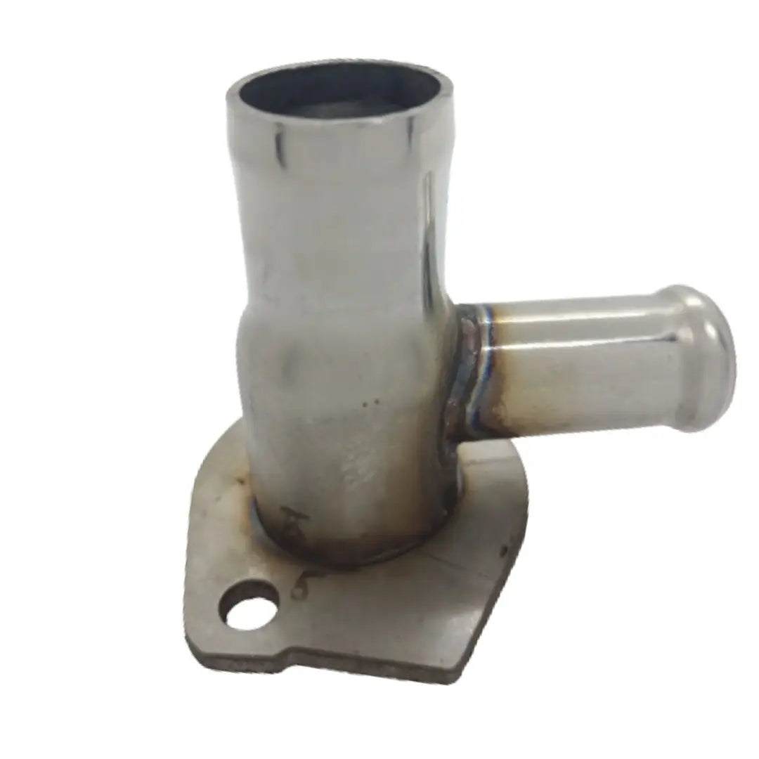 Coolant Flange for Audi, Ford, Seat & Volkswagen | OEM Cross Reference: 026121145F, 026121144B, 026121144F | Stainless Steel