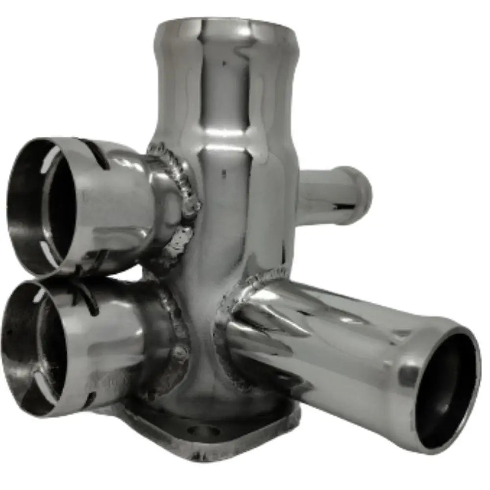 Coolant Flange for Volkswagen | OEM Cross Reference: 037121133C | Stainless Steel