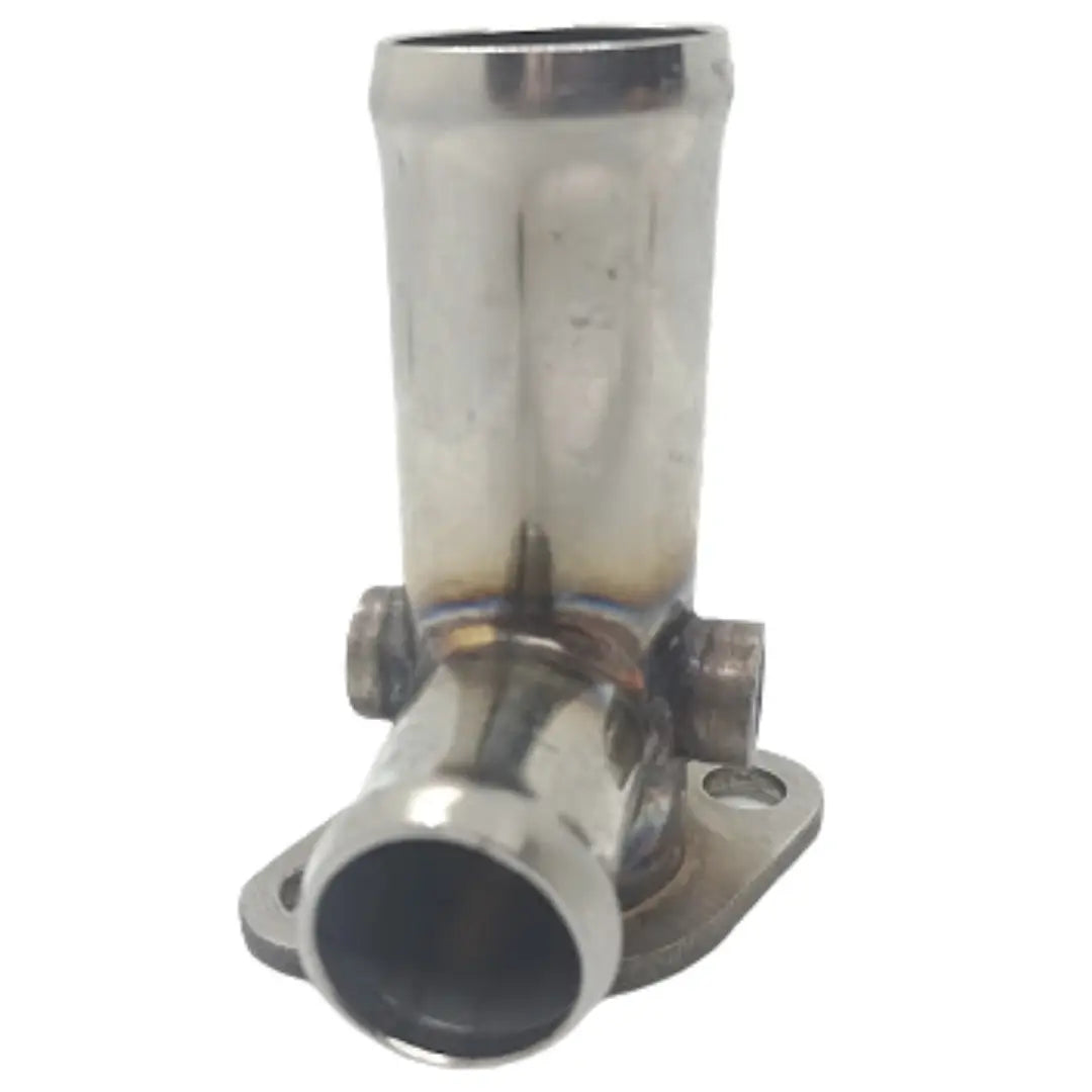 Coolant Flange for Audi & Volkswagen | OEM Cross Reference: 026121133F, 026121133D, 027121133A, 026121133C | Stainless Steel