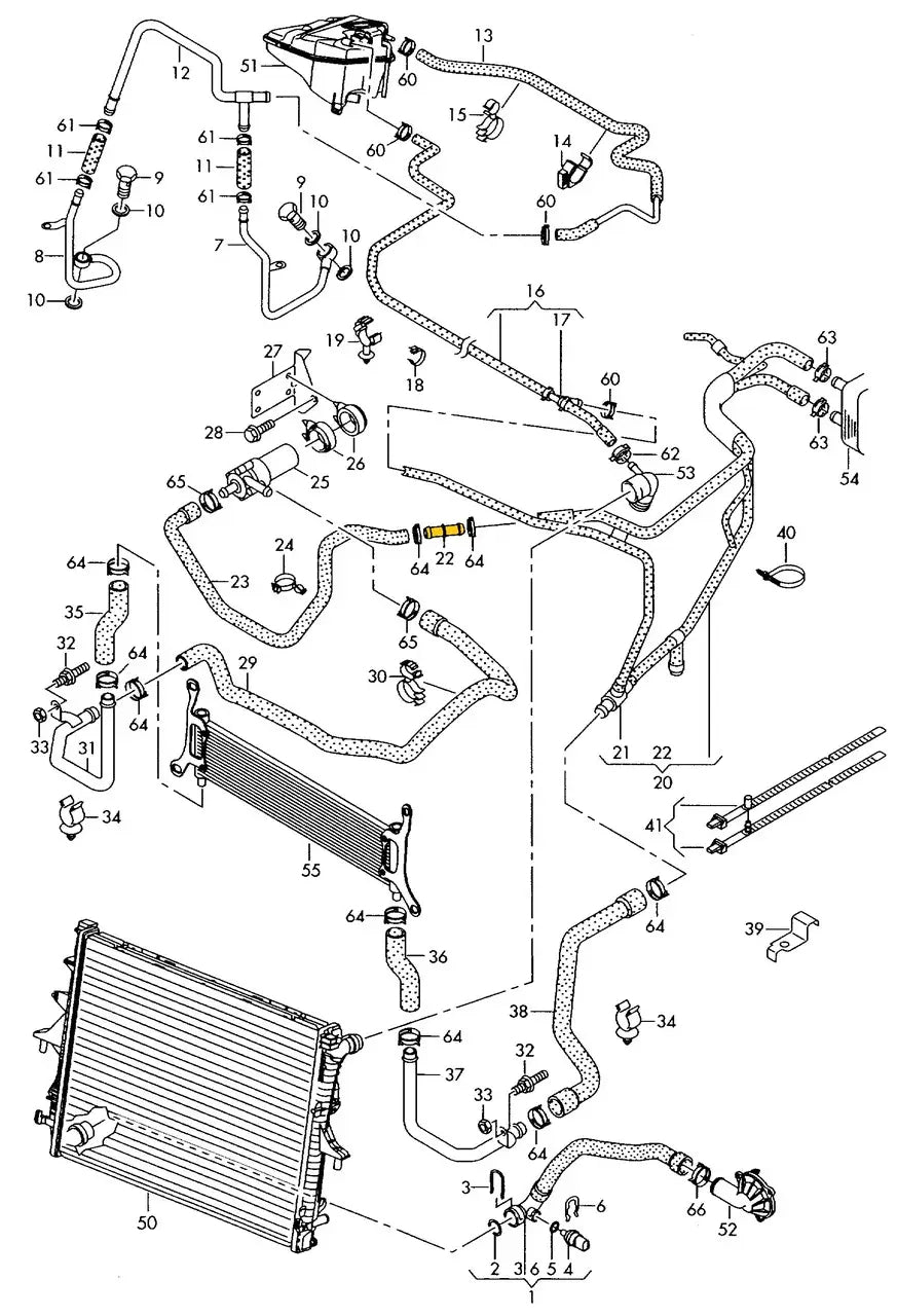 Coolant Connector for Seat, Skoda & Volkswagen | OEM Cross Reference: 7L6121118 | Stainless Steel