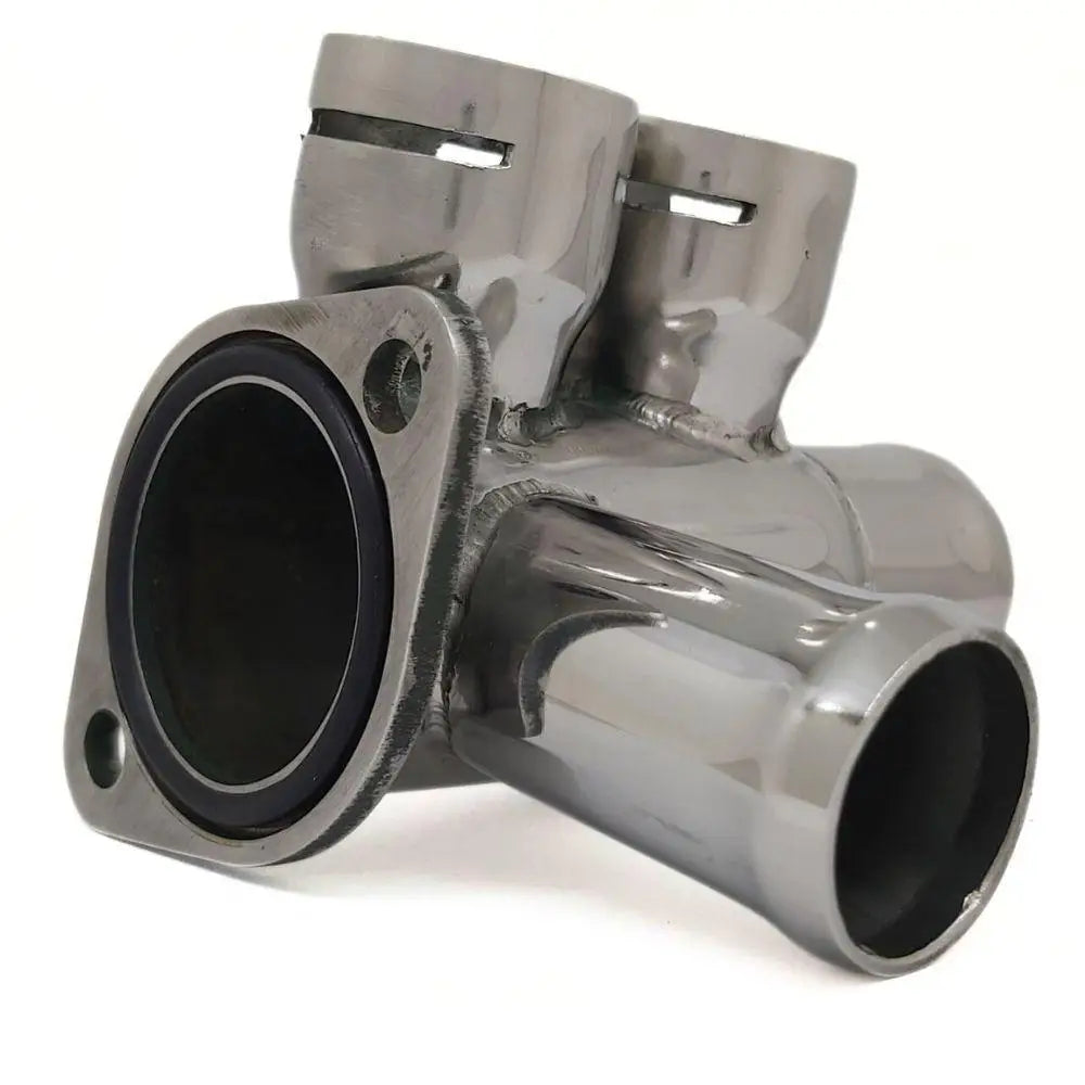 Coolant Flange for Audi, Seat & Volkswagen | OEM Cross Reference: 037121132A | Stainless Steel