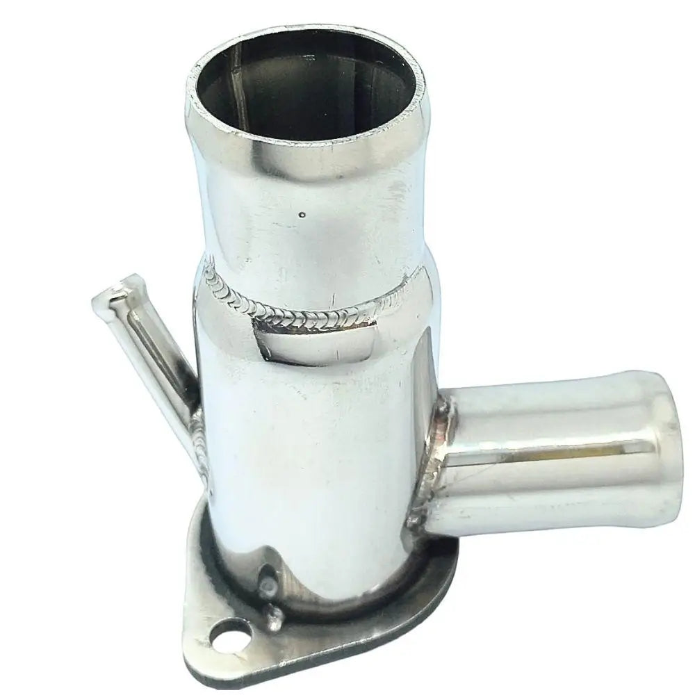 Coolant Flange for Seat, Ford & Volkswagen | OEM Cross Reference: 028121133B, 1078250, VX028121132AVX, VX028121133BVX | Stainless Steel