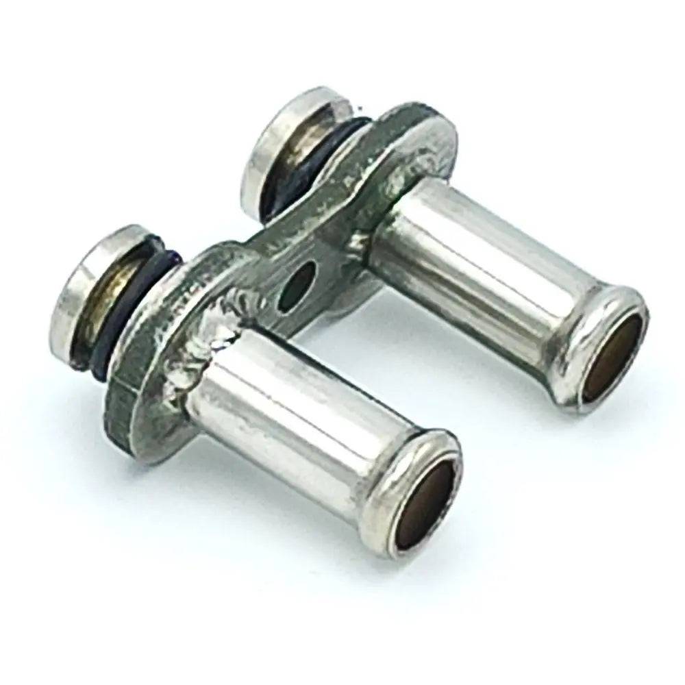 Coolant Connector for Volkswagen | OEM Cross Reference: 7L0121133 | Stainless Steel
