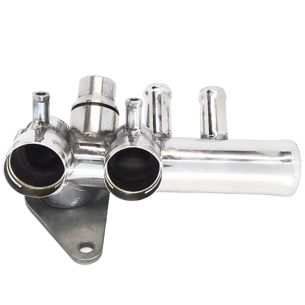 Coolant Flange for Seat & Volkswagen | OEM Cross Reference: 06A121132E, 06A121133K | Stainless Steel