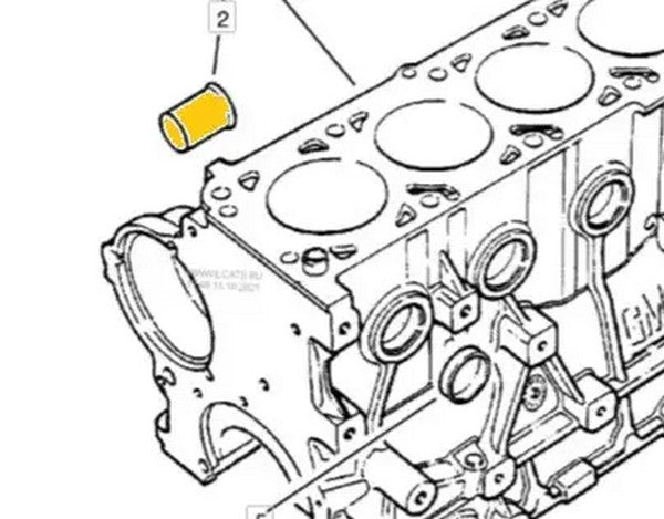 Coolant Pipe for Daewoo, Opel & Renault | OEM Cross Reference: 0606401, 0606408, 90128407, 90572544 | Stainless Steel