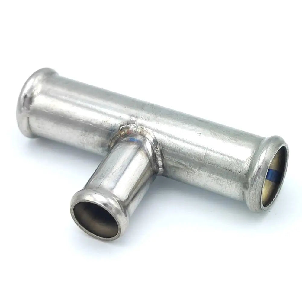 Heater Hose T-Pipe for Mitsubishi | OEM Cross Reference: MR201040, 7805A103, MB879871, MR958633 | Stainless Steel