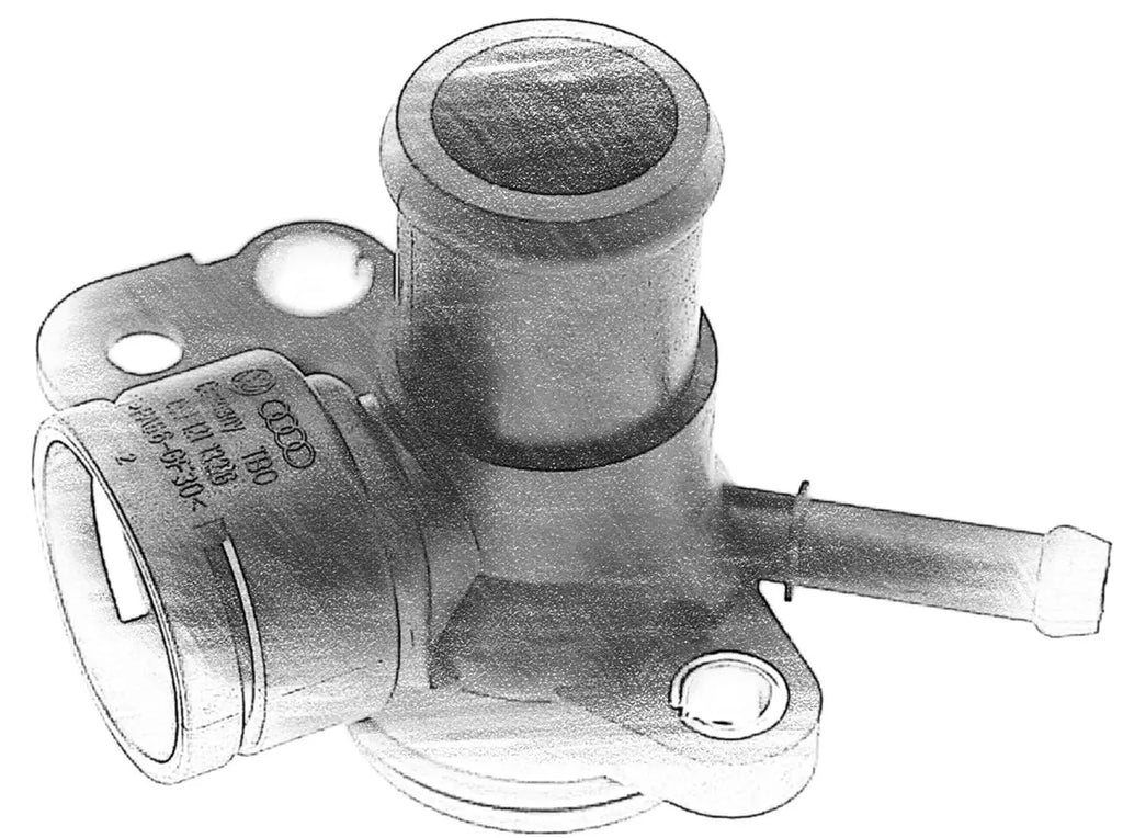 Coolant Pipe 1341.54 for Citroen & Peugeot | Stainless Steel