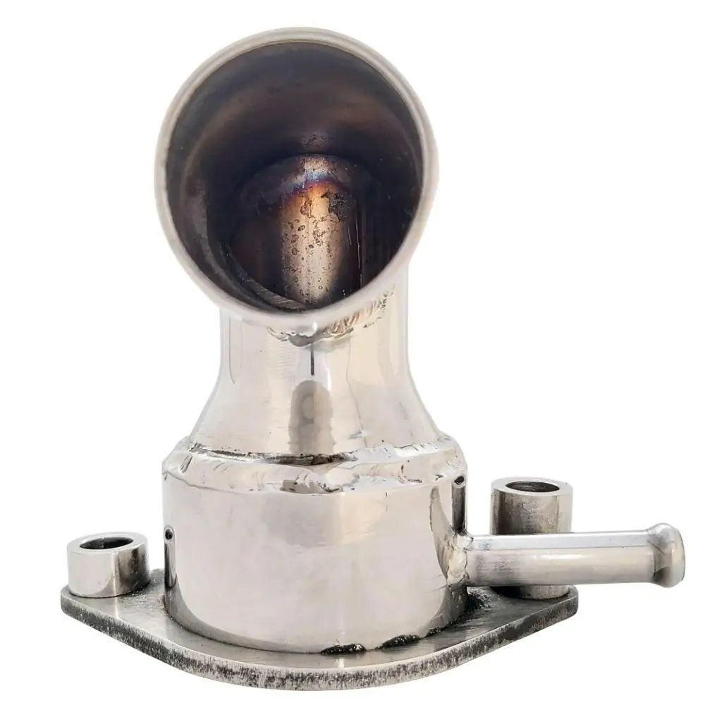 Thermostat Housing for Ford | OEM Cross Reference: 6117379, 77641920 | Stainless Steel