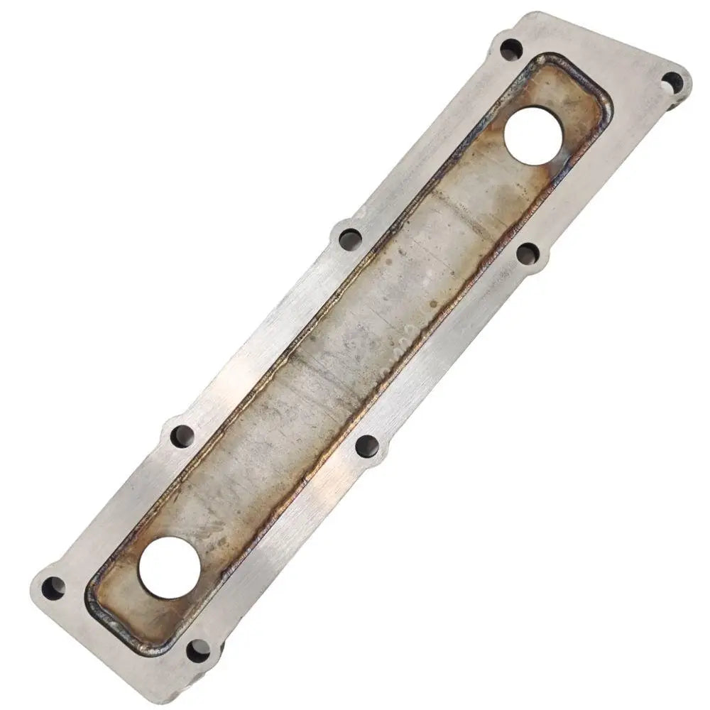 The Cover Of The Heat Exchanger for Opel & Saab | OEM Cross Reference: 90501955 | Stainless Steel