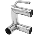 Hose T-Pipe for Ford & Mazda | OEM Cross Reference: 1121272, 1202254 | Stainless Steel