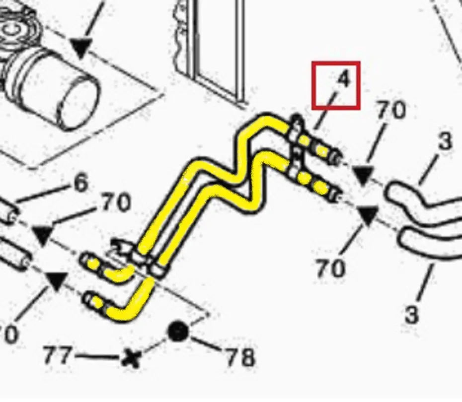 Coolant Pipe for Citroen, Fiat & Peugeot | OEM Cross Reference: 500357318 | Stainless Steel