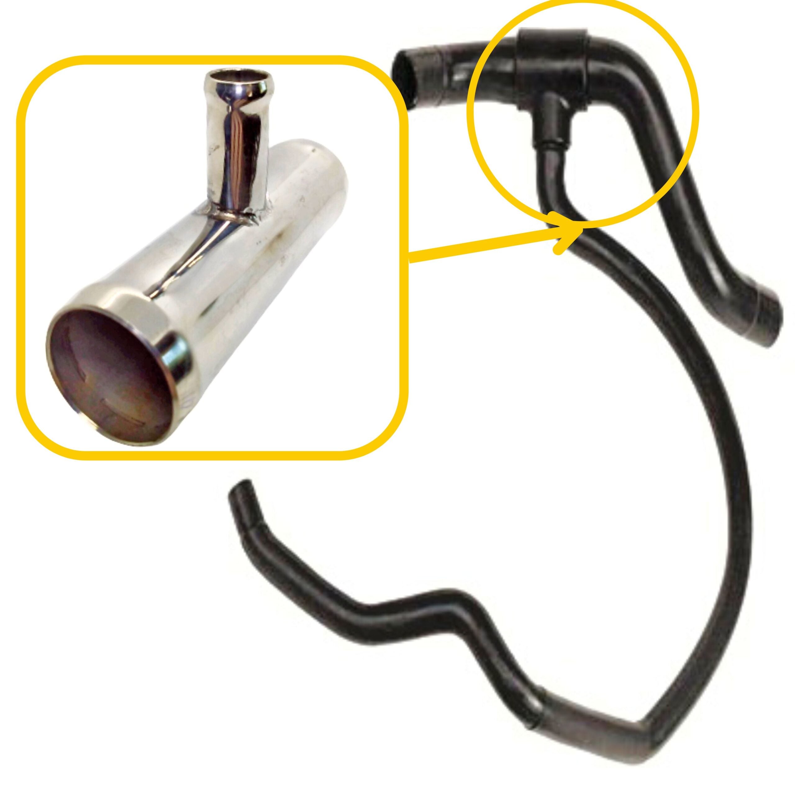 T-Piece for Fiat | OEM Cross Reference: 46844560, 51758306 | Stainless Steel