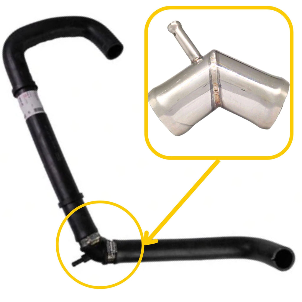 Hose T-Piece for Iveco | OEM Cross Reference: 7736844700, 504044686 | Stainless Steel