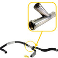 Heater Hose T Pipes for Ford | OEM Cross Reference: 6L2Z18C553C | Stainless Steel