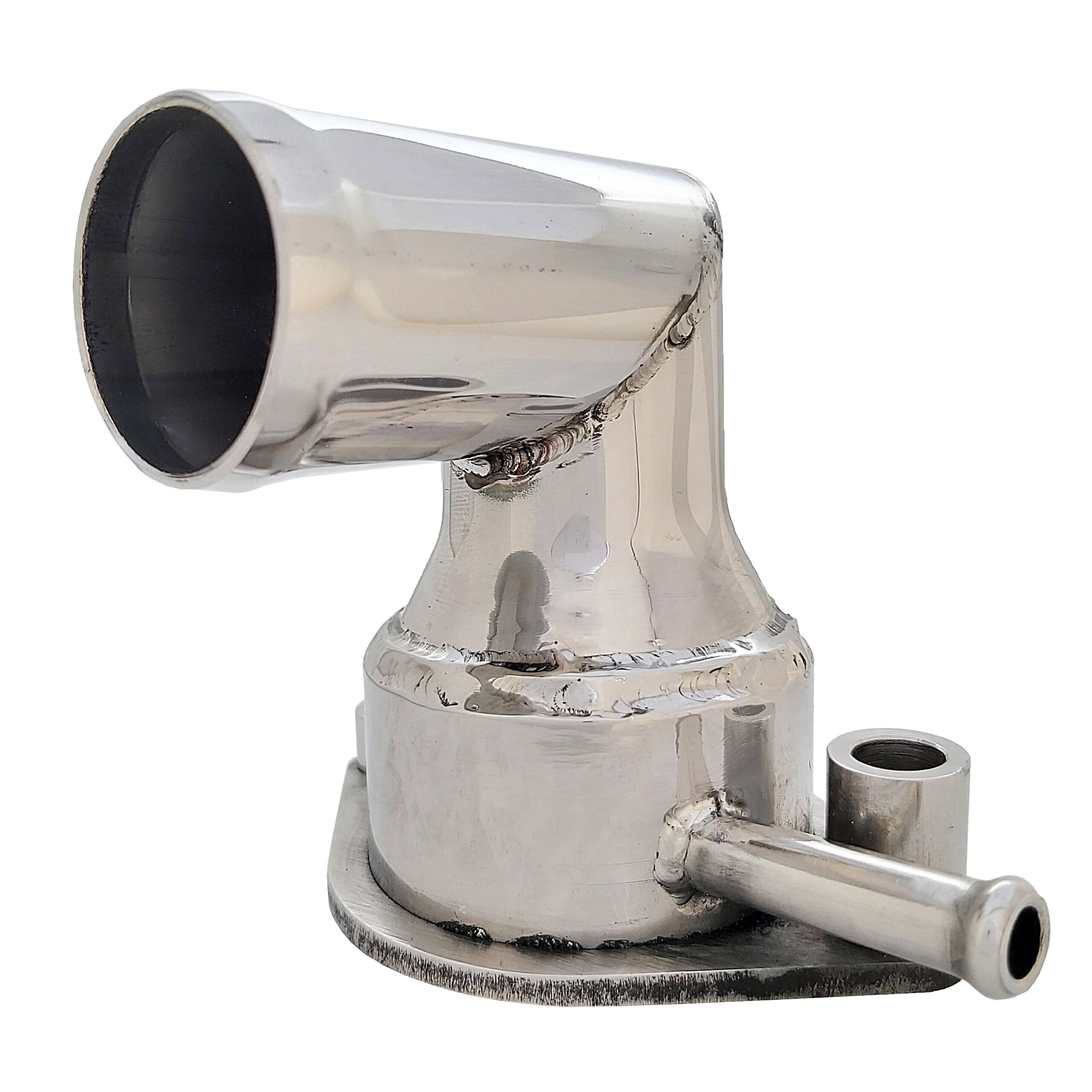Thermostat Housing for Ford | OEM Cross Reference: 6117379, 77641920 | Stainless Steel